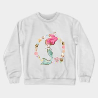 Christmas Mermaid Crewneck Sweatshirt